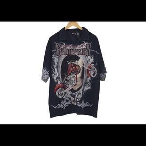 Orange County Choppers Shirt Y2K Biker OCC Motorcycle XL